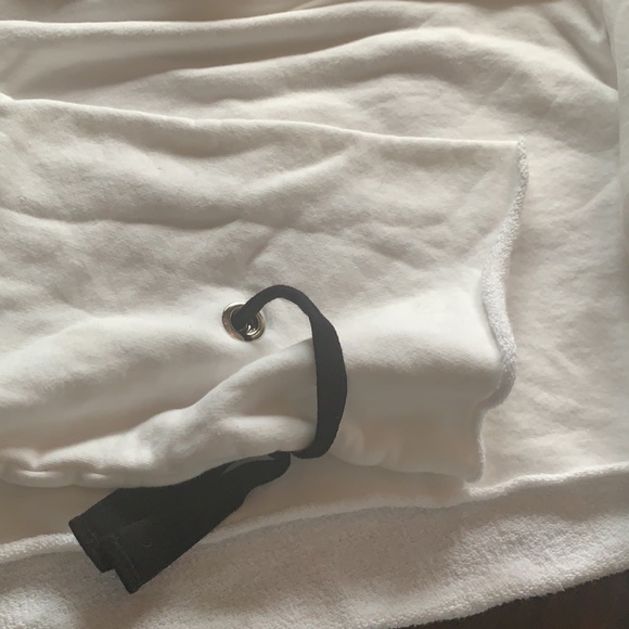 Wesley Mercer cropped snuggle sweatshirt w/ties sz.M - Picture 7 of 10